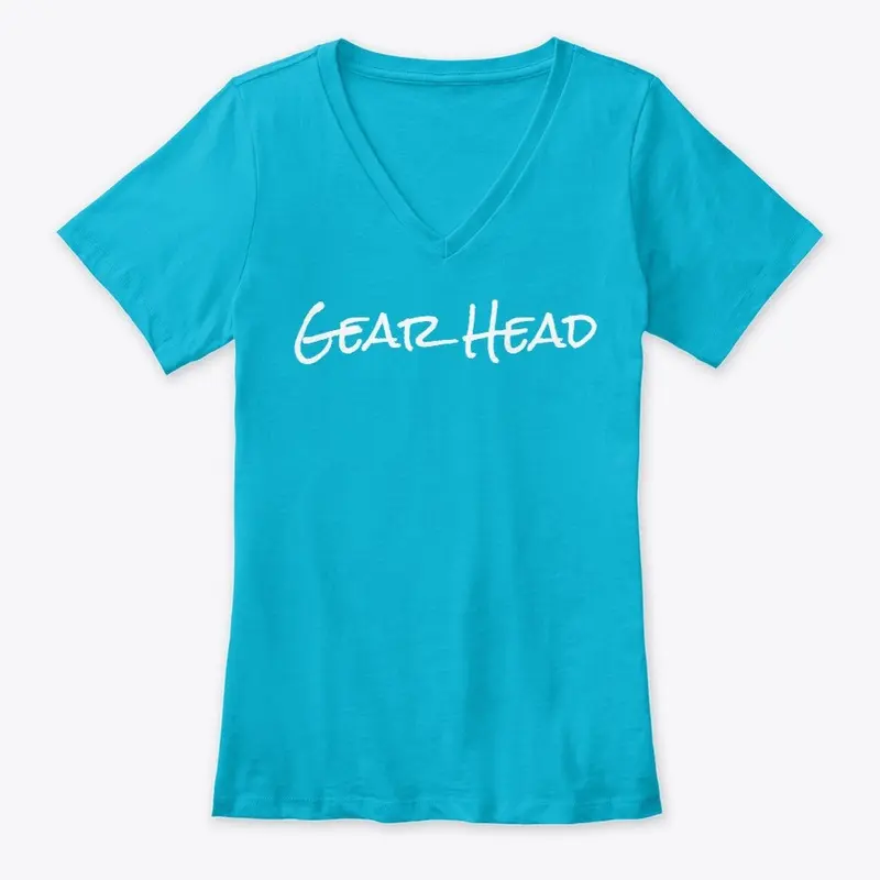 "Gear Head" Women's Premium V-Neck