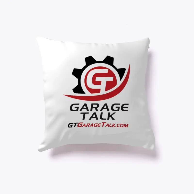 Garage Talk Indoor Pillow